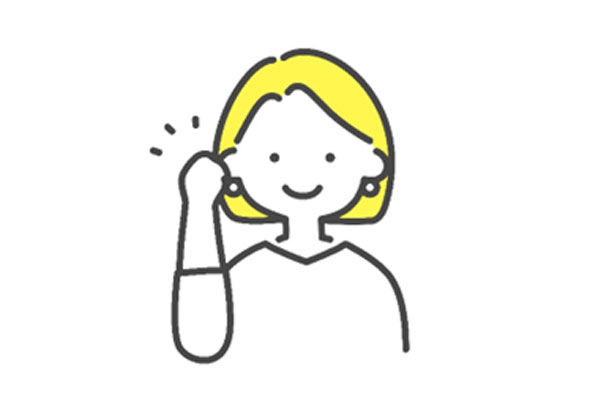 ピアスの穴あけ